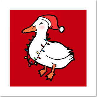 Ducky Christmas Posters and Art